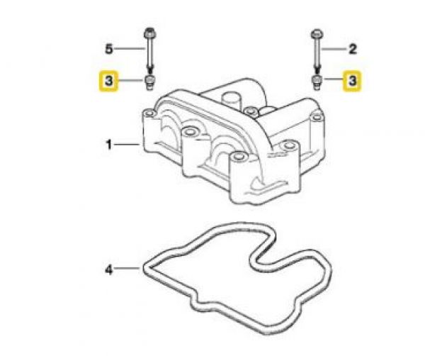 Gummibuchse Ventildeckeldichtung Schraubendichtung ersetzt BMW 11141461475 F650 G650 K1 K1004V K1100 K1200